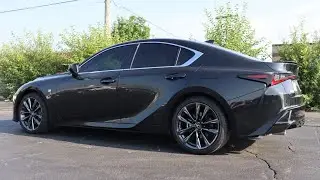 2021 Lexus IS 350 F SPORT interior quality check