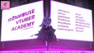 🔴VTUBER ACADEMY🔴 ROUND 1 😈 WITH JUDGES @rubberross @aicandii @buffpup ｜ #VSHOJO (ironmouse)