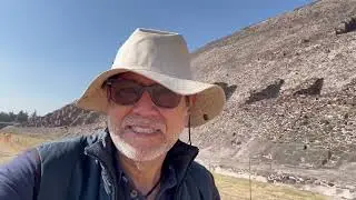 Explorando el valle de las pirámides en Teotihuacán México