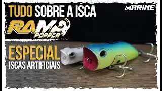 POPPER RAM - ISCA PARA PEIXE GRANDE!!!