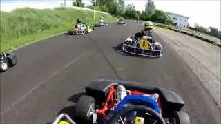 Rastellino Kart Championship - Gara 1 - Rastellino (MO) Italy Onboard F. Cavani 17/05/2015