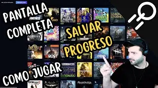 C&oacute;mo jugar con BOOSTEROID - Salvar el progreso - Pantalla completa