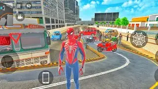 🤑 Indian Theft Auto Android Game Superhero & Spaidarman😍Car& Bike Racing Game Indian Bike Driving🔥