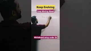 Whiteboard Setup under 2k | #shorts