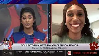 Goule-Toppin gets major Clemson honor | SportsMax Zone