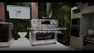 Forno de Bancada Invita Air Fryer 24 litros