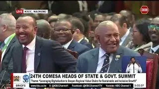 Ruto cracks up leaders at COMESA Summit with his lunch demand