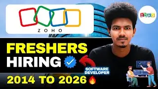 ZOHO Hiring Freshers🔥ZOHO Off Campus Drive  | Fresher IT Job | Any Degree Apply