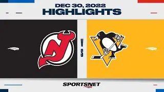 NHL Highlights | Devils vs. Penguins - December 30, 2022