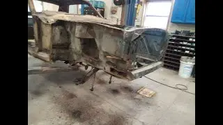 1968 golden nugget special Mustang Part 24 front suspension removal episode 2 replacing torque box