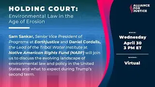 Holding Court: Environmental Law in the Age of Erosion