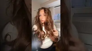 Heatless hair magic 🪄 #hair #redhead #curls #heatlesscurls #hairtutorial #hairstyle #haircut