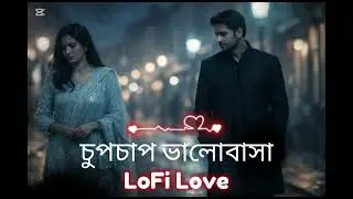 চুপচাপ ভালোবাসা | Romantic Bangla LoFi Song | Late Night Love Vibes 🌙#banglasong #romanticsong