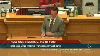 Rep. Dylan Roberts advocates against high insulin prices