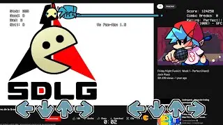 FNF - VS Pac Man 1.5 - SDLG (by TentaBeat) - [FC/4k]