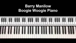 Barry Manilow-Inspired Boogie Woogie Piano Licks