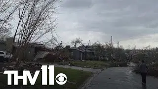 Little Rock hit by 'catastrophic' tornado
