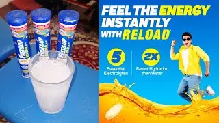 FAST & UP Reload Electrolytes Review !! Powered with vitamins and minerals