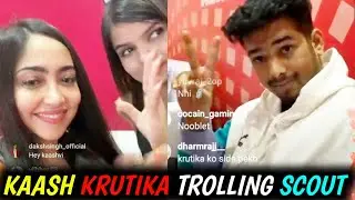 Scout fun with Kaash Krutika in DreamHack🤗