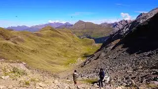 Catching migratory flies on a Pyrenean pass