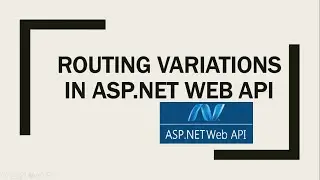 20- Routing Variations in WEB API ||Action Name and Non Action Attribute || ASP.NET WEB API Tutorial