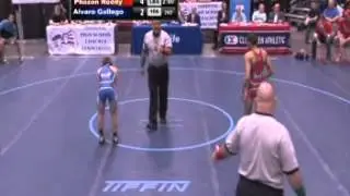 2012 NHSCA Senior Finals 106 Lbs Phazon Roddy NC vs