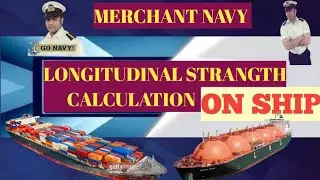 Longitudinal STRANGTH calculator on ship//longitudinal stress calculator (substital Arabic)