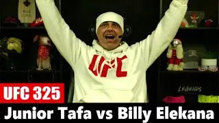UFC 325: Junior Tafa vs Billy Elekana LIVE REACTION