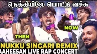 அன்னா நடை Jinukku Singari 💃 Vaaheesan Electrifying Live Concert 🧨Pure Fire on Stage!✨️