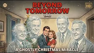 A GHOSTLY MIRACLE! 🎄 BEYOND TOMORROW (1940) | Full Christmas Movie | Classic Holiday Fantasy