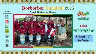 🎉 National Borborbor Championship 2025 &ndash; Asogli Unity Group's Live Performance! 🥁🔥