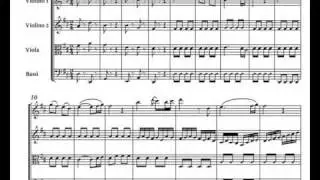 Mozart Divertimento KV 136 3rd mv.t - Presto - piano transcription [tbpt7]