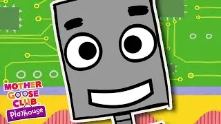 Robot Finger Family + More | Mother Goose Club Nursery Rhyme Cartoons #NurseryRhymes