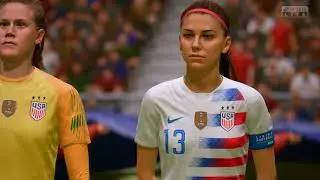 WOMEN'S NATIONAL Cup| CANADA 1 - 3 UNITED STATES | FIFA 19 PC