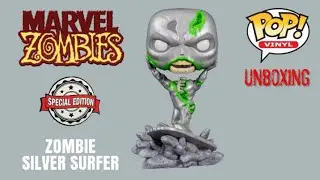 Zombie Silver Surfer Funko POP Vinyl Marvel Zombies Special Edition Exclusive