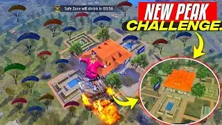 New Peak Challenge😍21 Kills Solo Vs Squad Only Peak 😱 Tabahi Gaming New Peak King - Free Fire Max