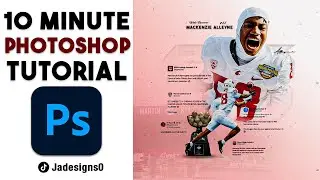 D1 Football Graphic Tutorial: Photoshop Edition 