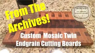 Custom Mosaic Cutting Boards