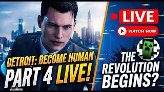 NO MISTAKES ALLOWED? 🔴 Detroit: Become Human Gameplay Part #4 #gilluboi