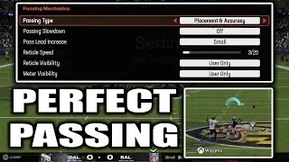 Best Pass Settings In Madden 25 How To Throw Money Plays