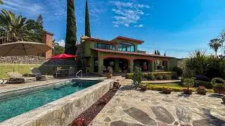 Inside a Mexican Style Villa in Lake Chapala | 3 BR Home Tour with Pool