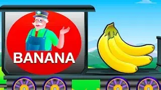 Fruit Train - Mr.Bell's Learning Train | Learning For Children