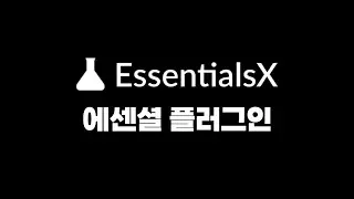 Plugin : EssentialsX 에센셜 플러그인 :: 마인크래프트 Minecraft #minecraft #마인크래프트 #server #plugins