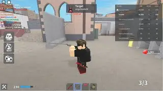 my friend got a longshot! (roblox kat)