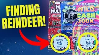 В ПОИСКАХ ОЛЕНЕЙ! 🦌 Лотерейные билеты Merry Multiplier, Bluegrass Blowout и Wild Cash! 💰