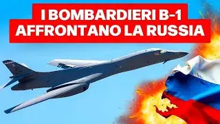 Nuovi bombardieri B-1B USA appena arrivati ai confini con la Russia