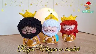 REYES MAGOS A CROCHET