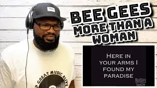 Bee Gees - More Than A Woman | REACTION