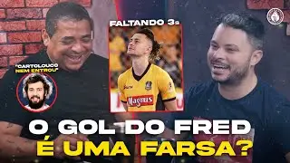 O GOL DO FRED BRUNO FOI COMBINADO? Vai Pra Cima, Fred
