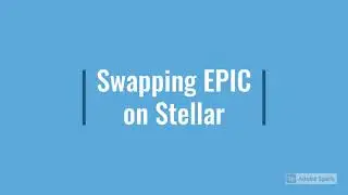 Swapping EPIC CASH on Stellar Network using Keybase.io